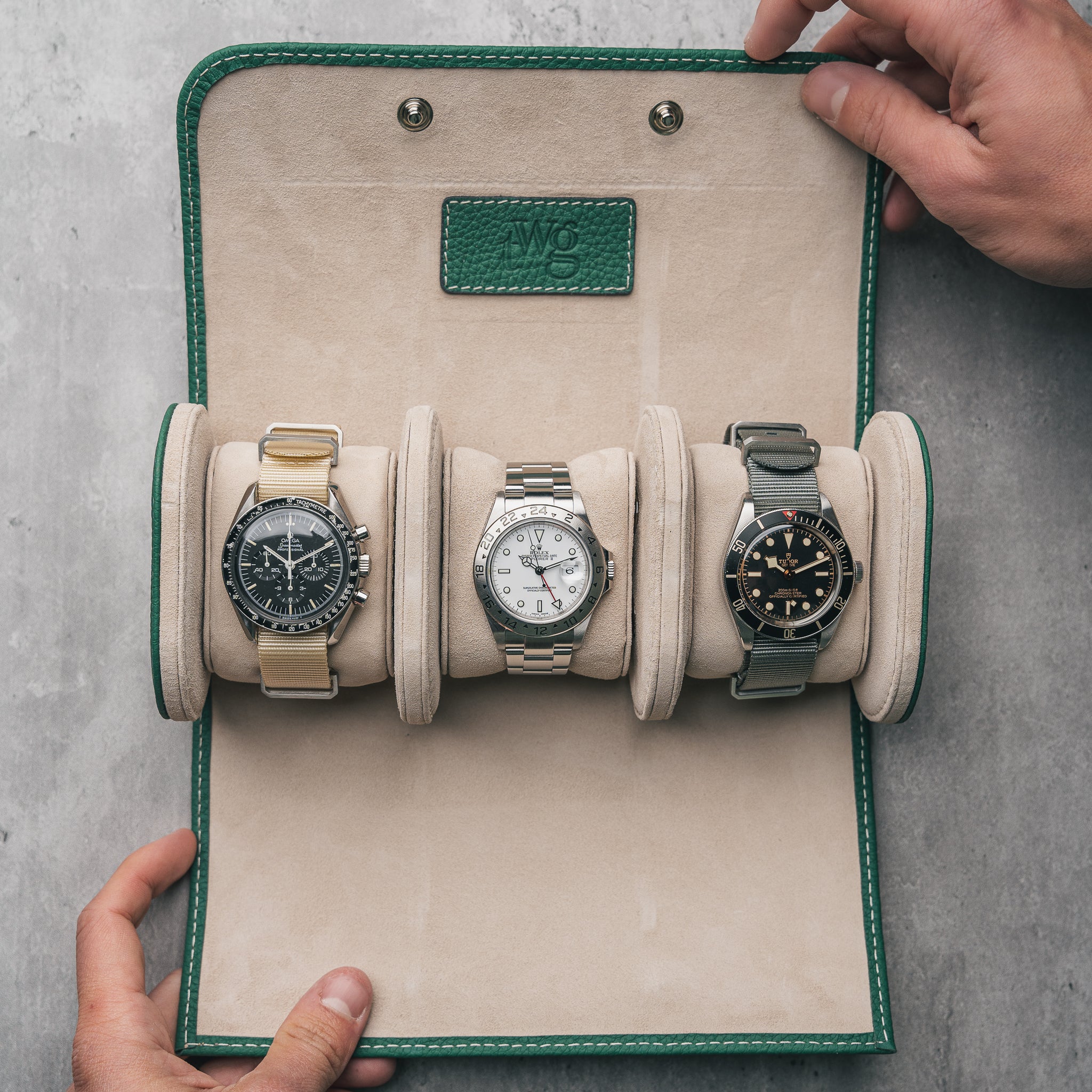 Louis Vuitton Uhrenrolle für drei Uhren